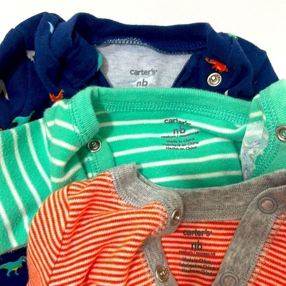 Carters Footie Pajamas- NB - Picture 3 of 3